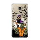 Witch Meets Zombie Samsung Galaxy A3 2016 Case on gold phone