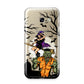 Witch Meets Zombie Samsung Galaxy A3 2017 Case on gold phone