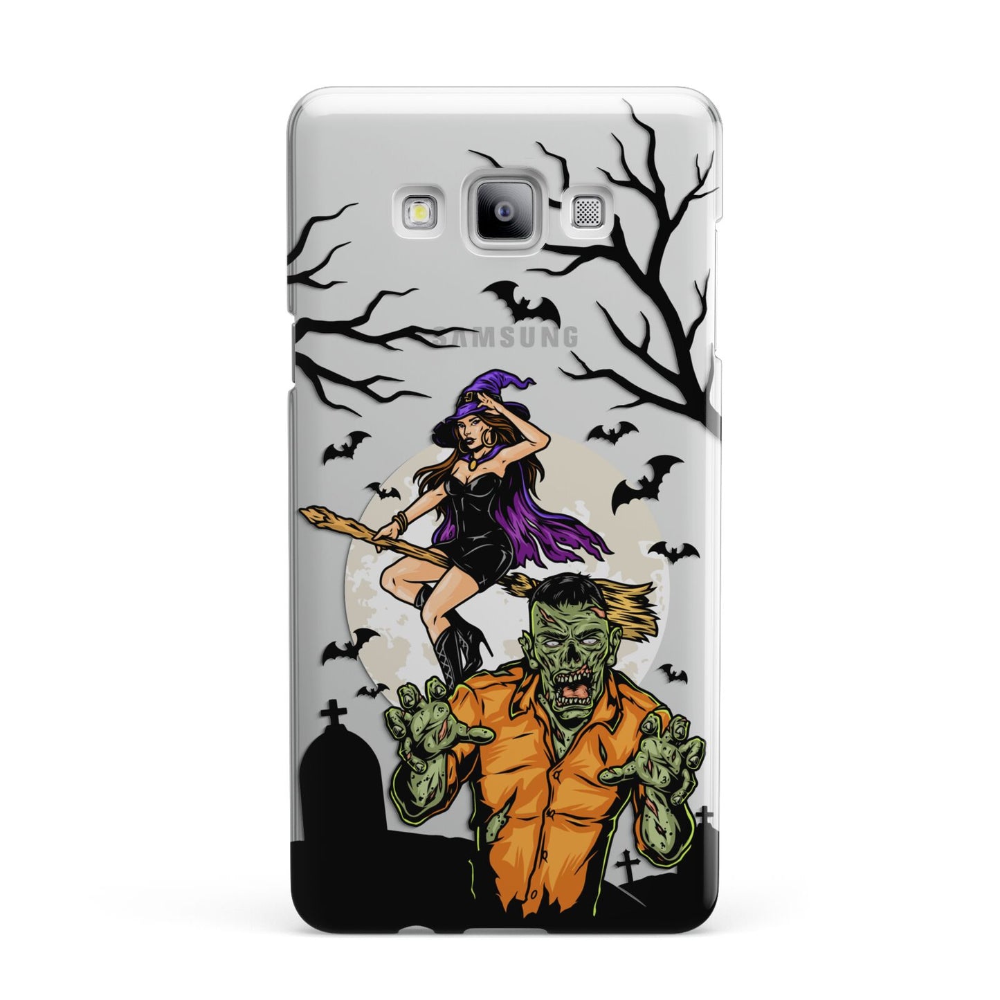 Witch Meets Zombie Samsung Galaxy A7 2015 Case