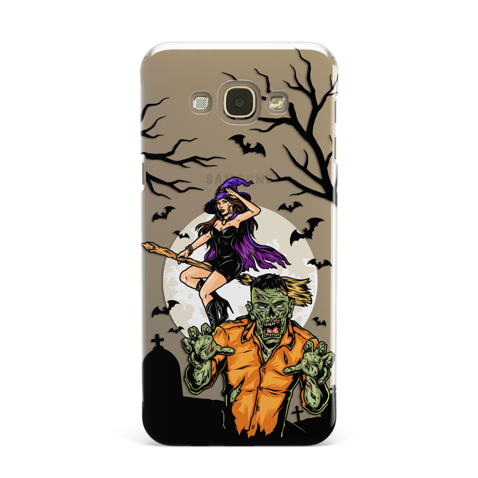 Witch Meets Zombie Samsung Galaxy A8 Case