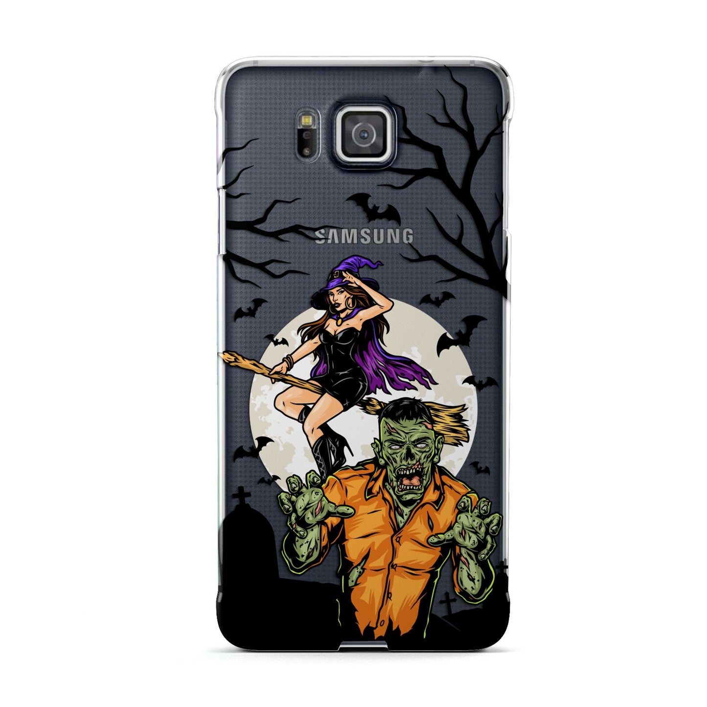 Witch Meets Zombie Samsung Galaxy Alpha Case