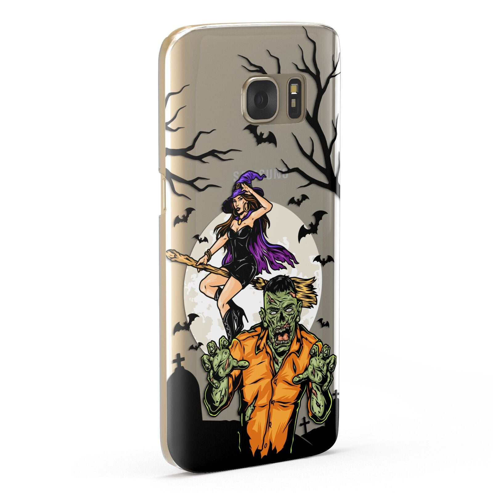 Witch Meets Zombie Samsung Galaxy Case Fourty Five Degrees