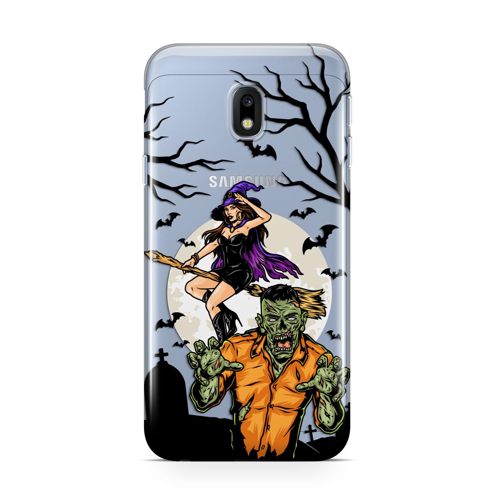 Witch Meets Zombie Samsung Galaxy J3 2017 Case