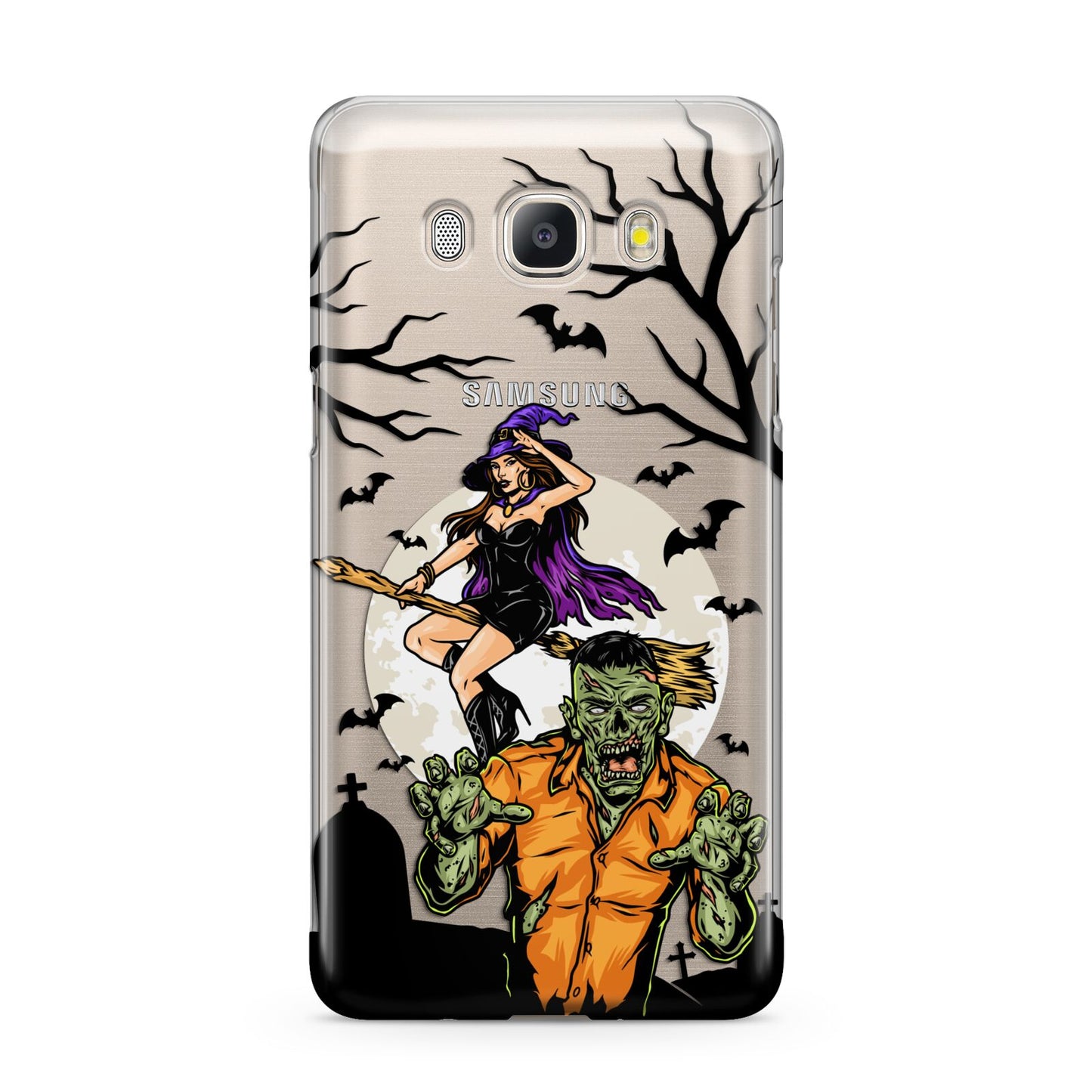 Witch Meets Zombie Samsung Galaxy J5 2016 Case