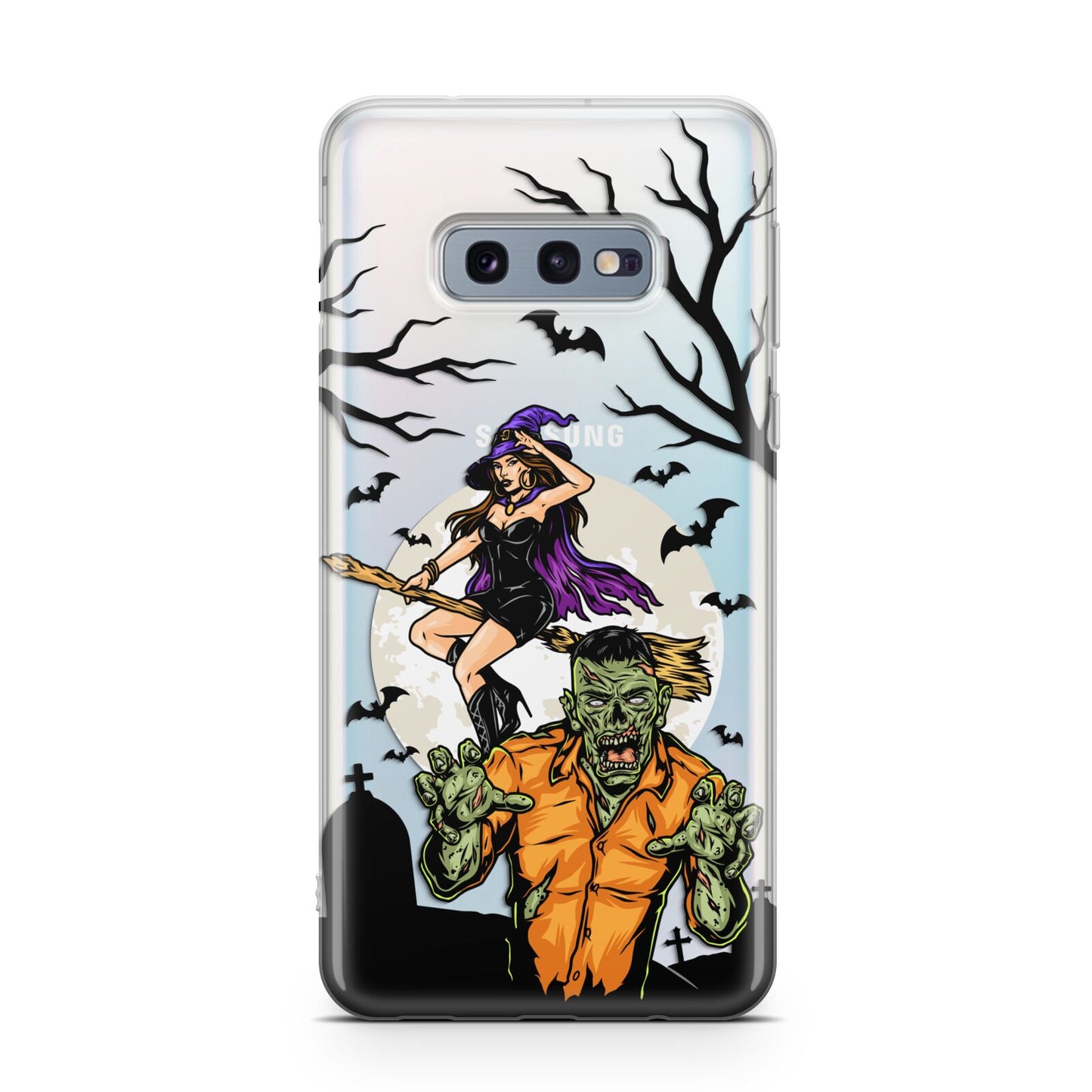 Witch Meets Zombie Samsung Galaxy S10E Case