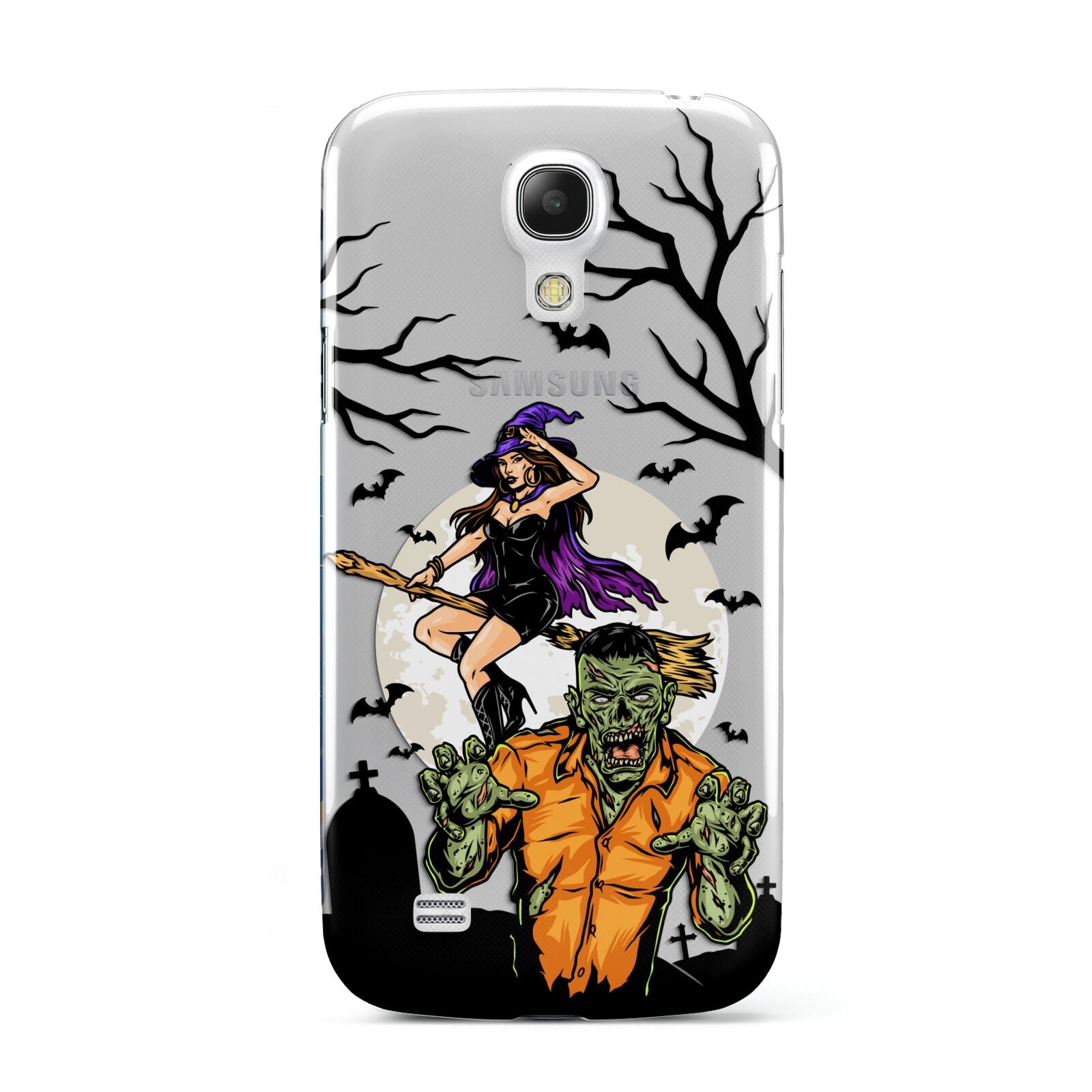 Witch Meets Zombie Samsung Galaxy S4 Mini Case