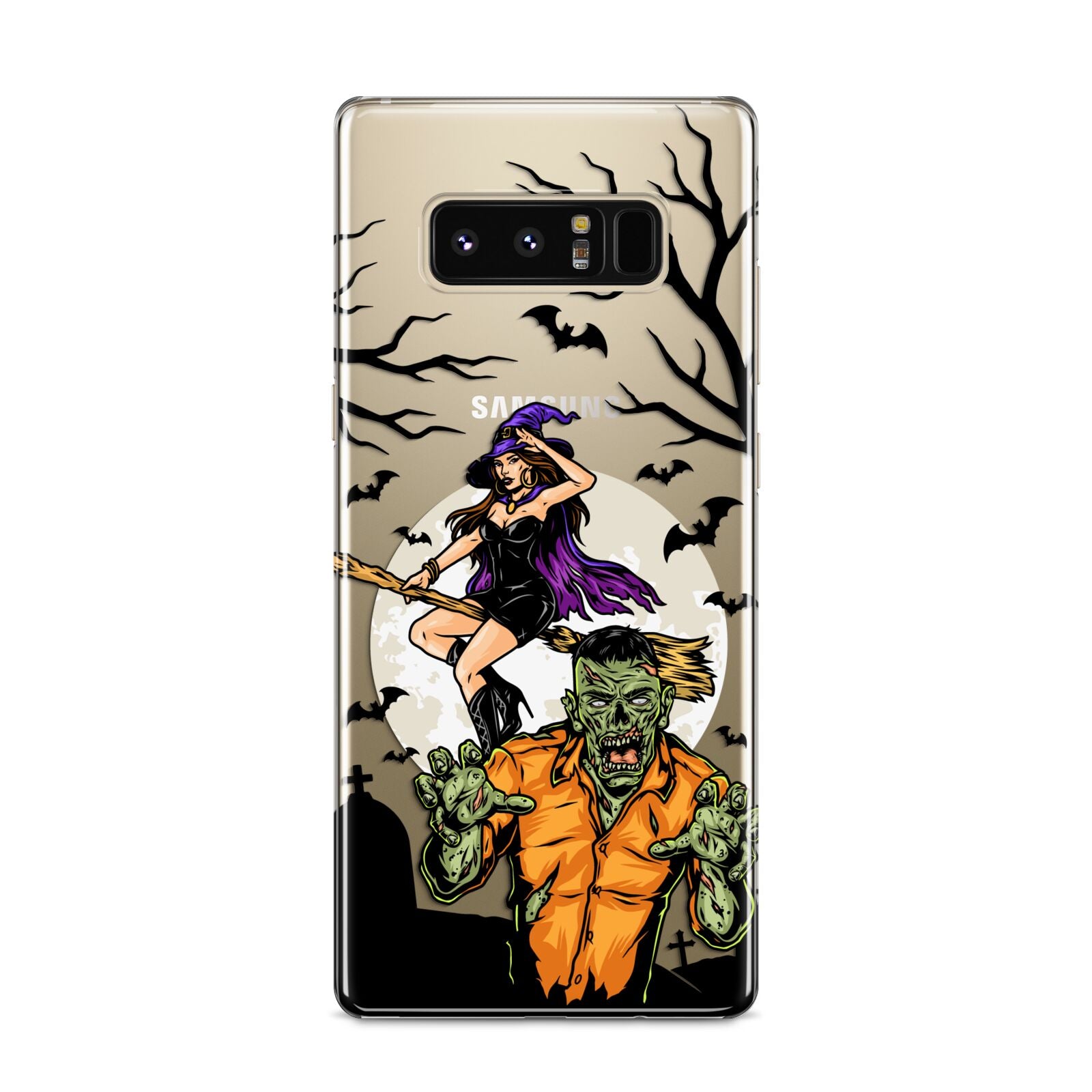 Witch Meets Zombie Samsung Galaxy S8 Case