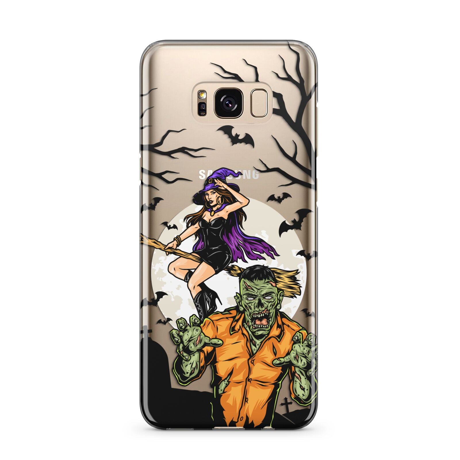 Witch Meets Zombie Samsung Galaxy S8 Plus Case
