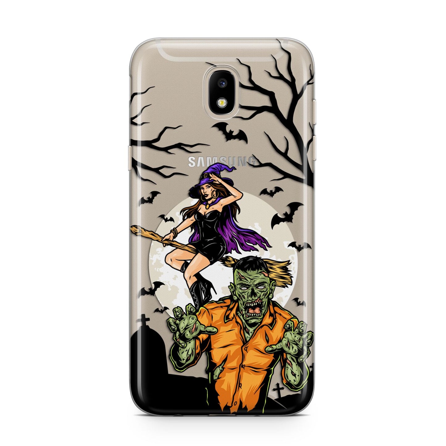 Witch Meets Zombie Samsung J5 2017 Case