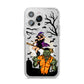Witch Meets Zombie iPhone 14 Pro Max Glitter Tough Case Silver