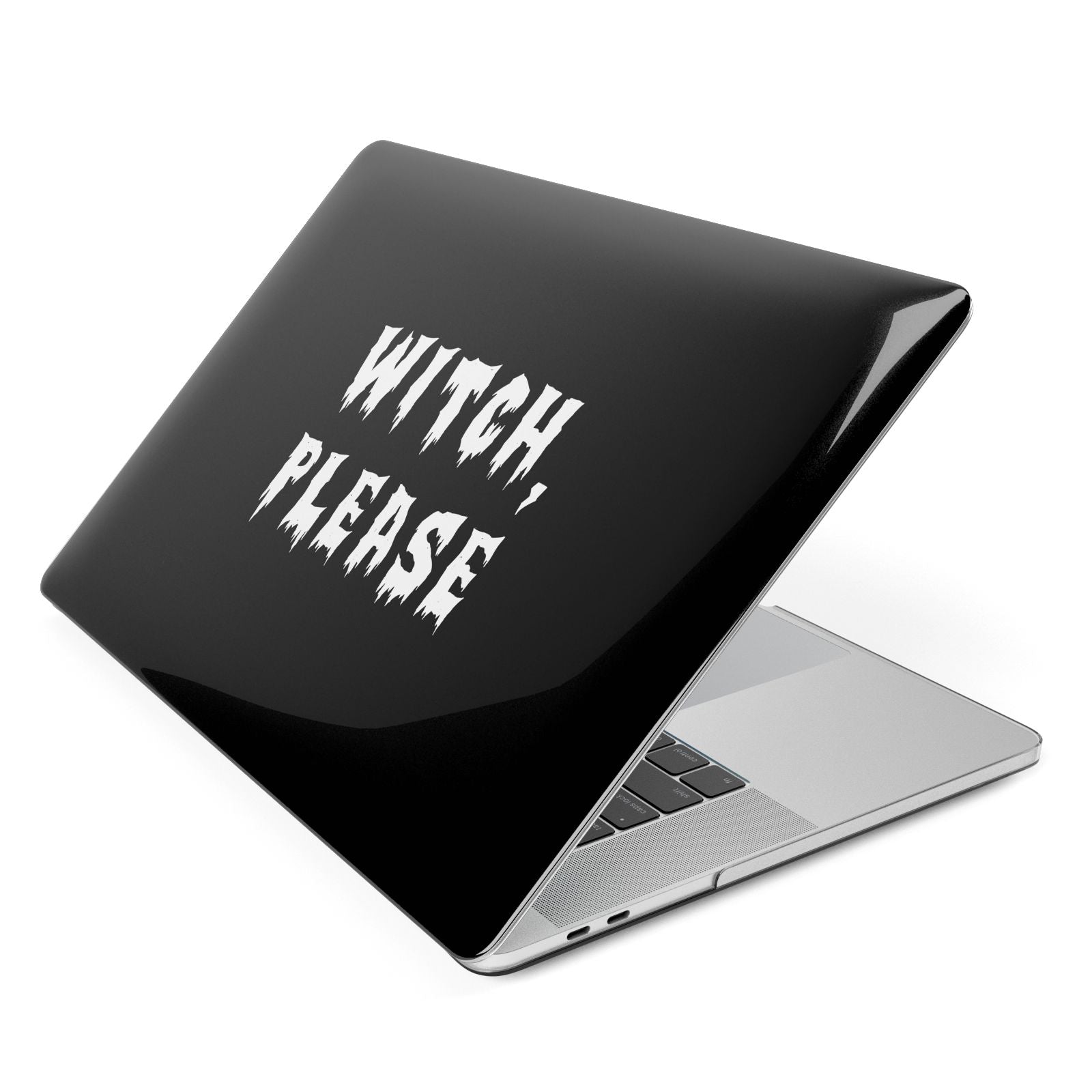 Witch Please Apple MacBook Case Side View