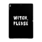 Witch Please Apple iPad Grey Case