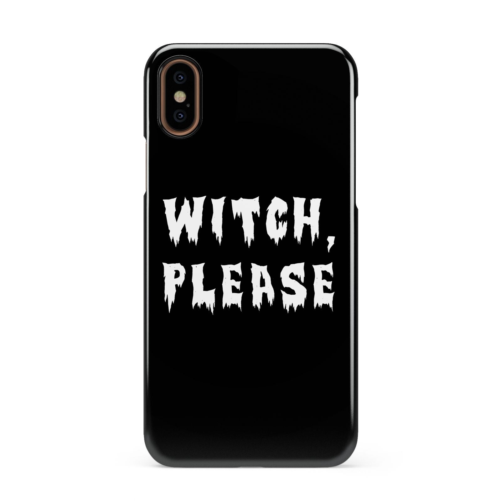Witch Please Apple iPhone XS 3D Snap Case
