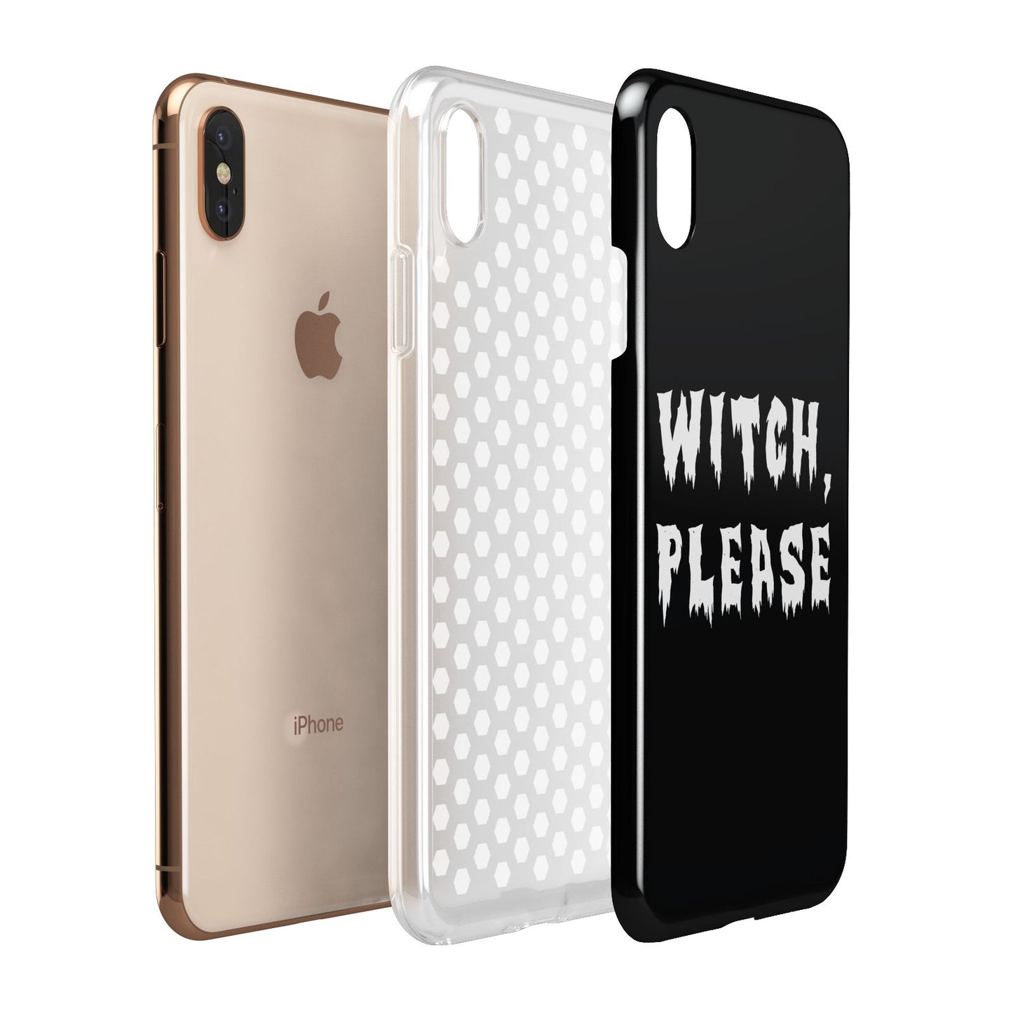 Witch Please Apple iPhone Xs Max 3D Tough Case Expanded View