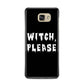 Witch Please Samsung Galaxy A7 2016 Case on gold phone