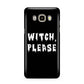 Witch Please Samsung Galaxy J7 2016 Case on gold phone