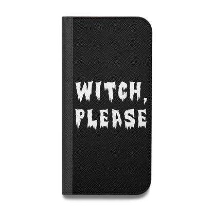 Witch Please Vegan Leather Flip Samsung Case