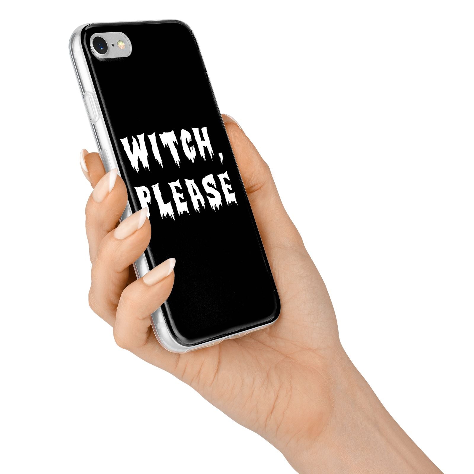 Witch Please iPhone 7 Bumper Case on Silver iPhone Alternative Image