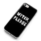 Witch Please iPhone 8 Bumper Case on Silver iPhone Alternative Image