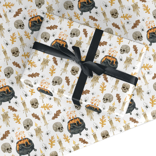 Witches Cauldron Custom Wrapping Paper