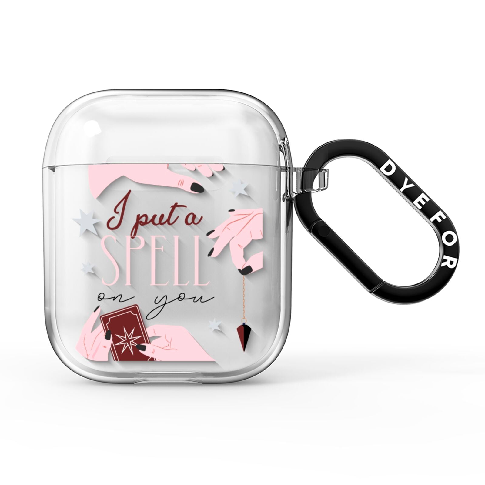 Witches Hands and Tarot Cards AirPods Clear Case