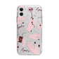 Witches Hands and Tarot Cards Apple iPhone 11 in White with Bumper Case