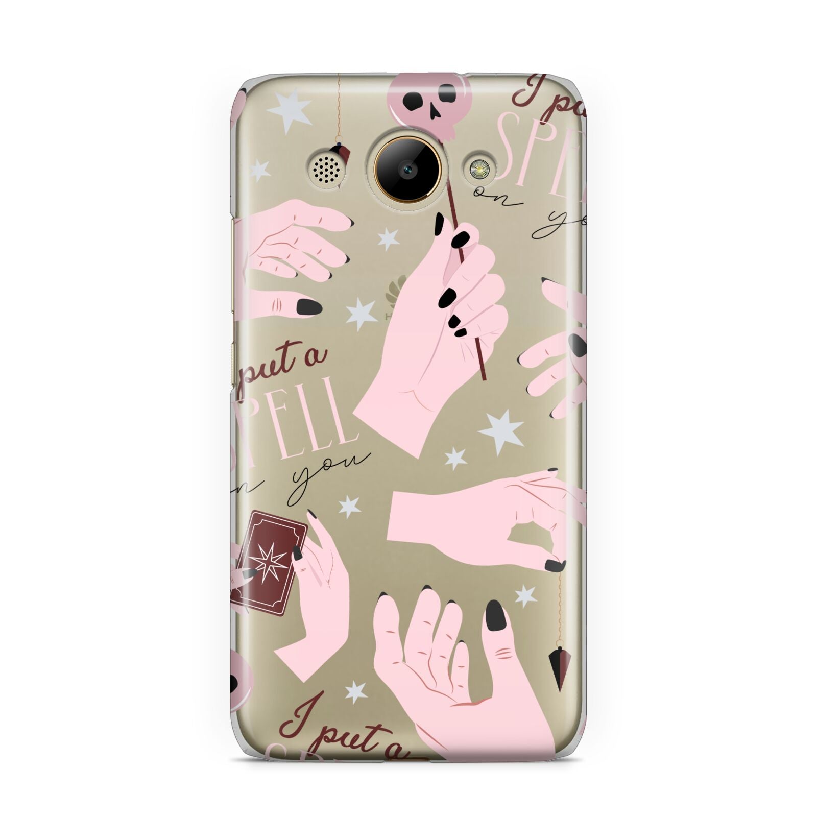 Witches Hands and Tarot Cards Huawei Y3 2017