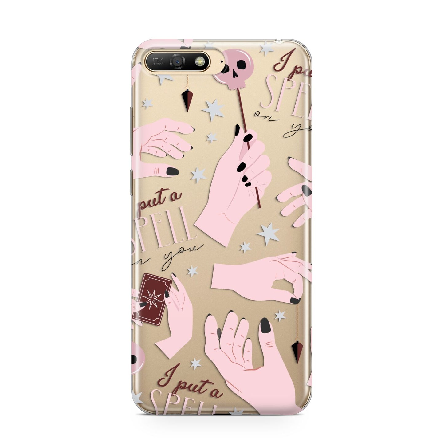 Witches Hands and Tarot Cards Huawei Y6 2018