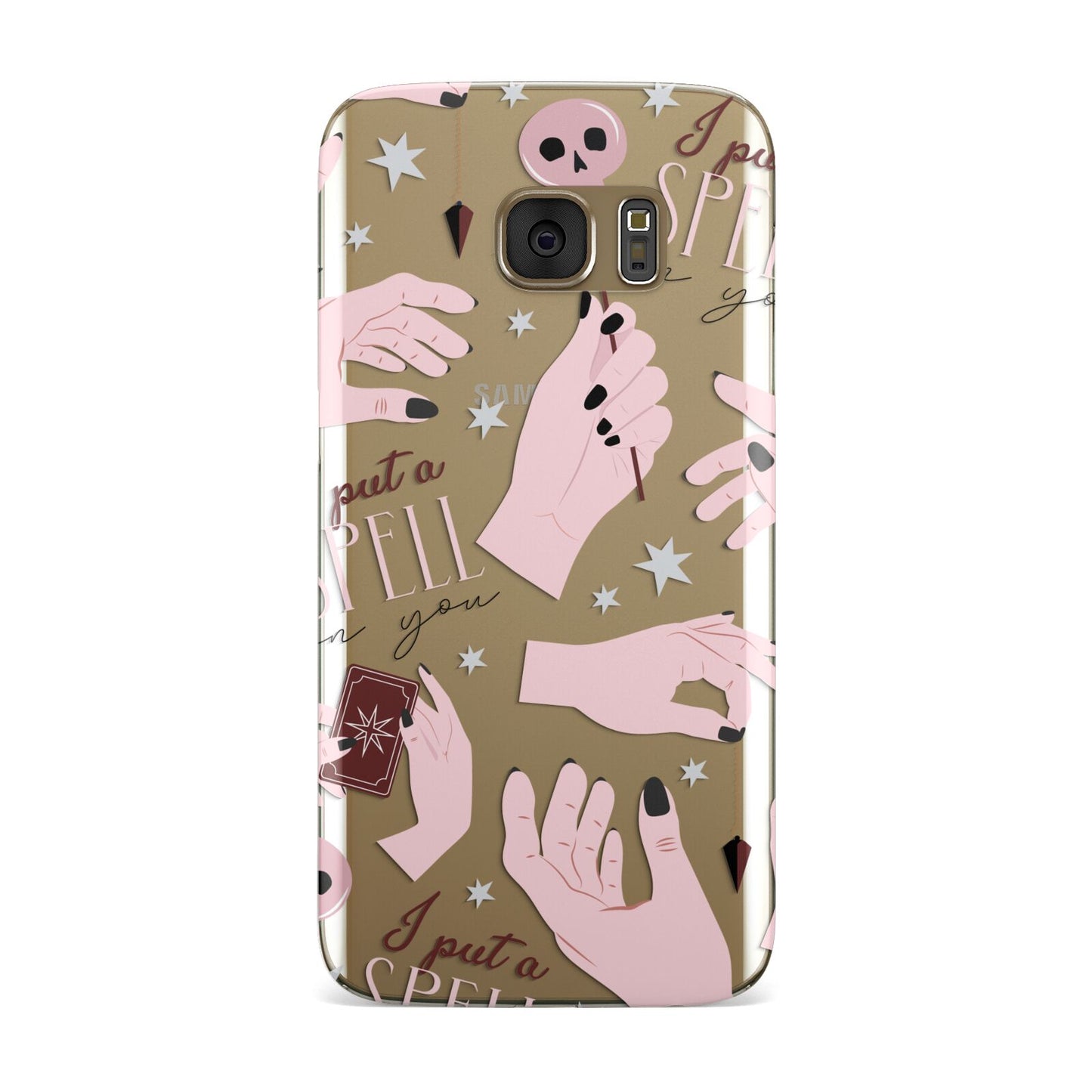 Witches Hands and Tarot Cards Samsung Galaxy Case