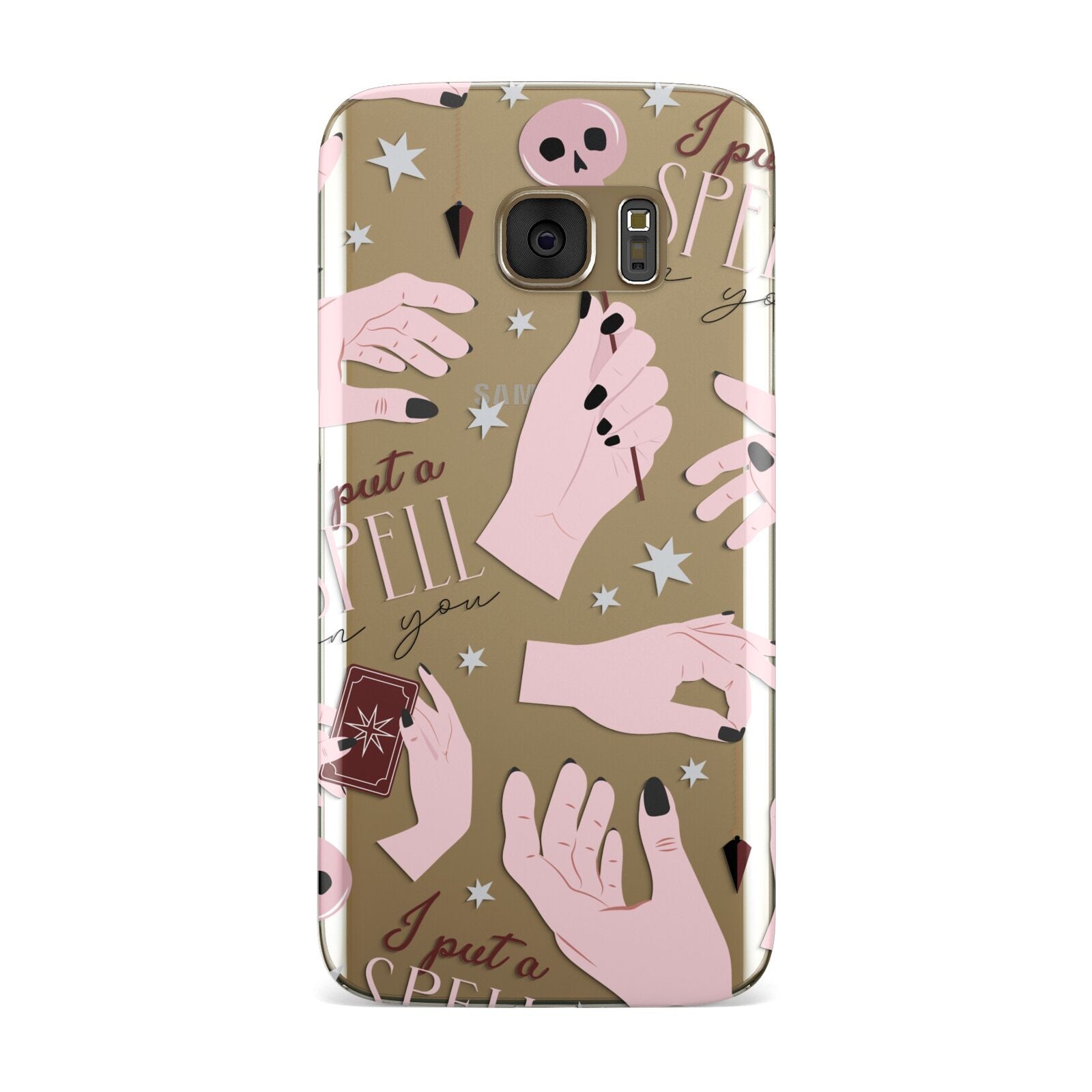 Witches Hands and Tarot Cards Samsung Galaxy Case