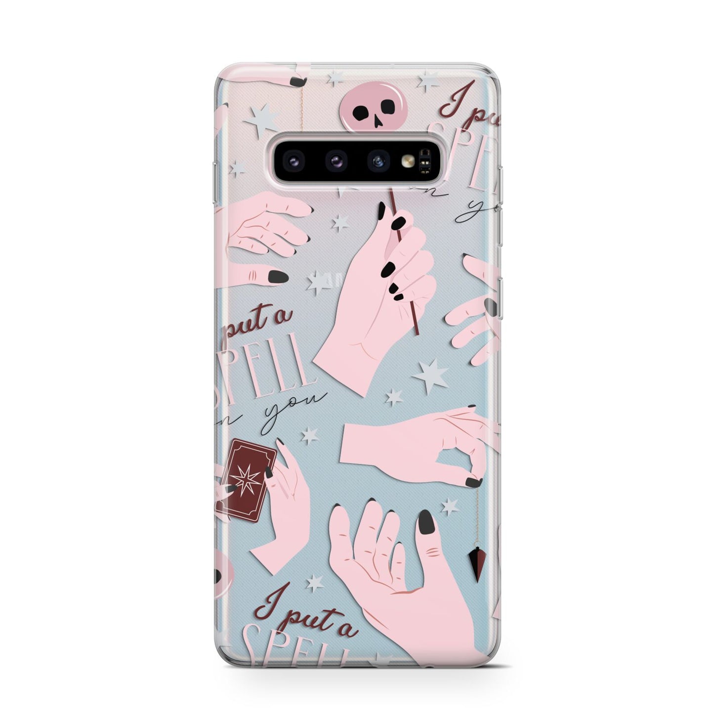 Witches Hands and Tarot Cards Samsung Galaxy S10 Case