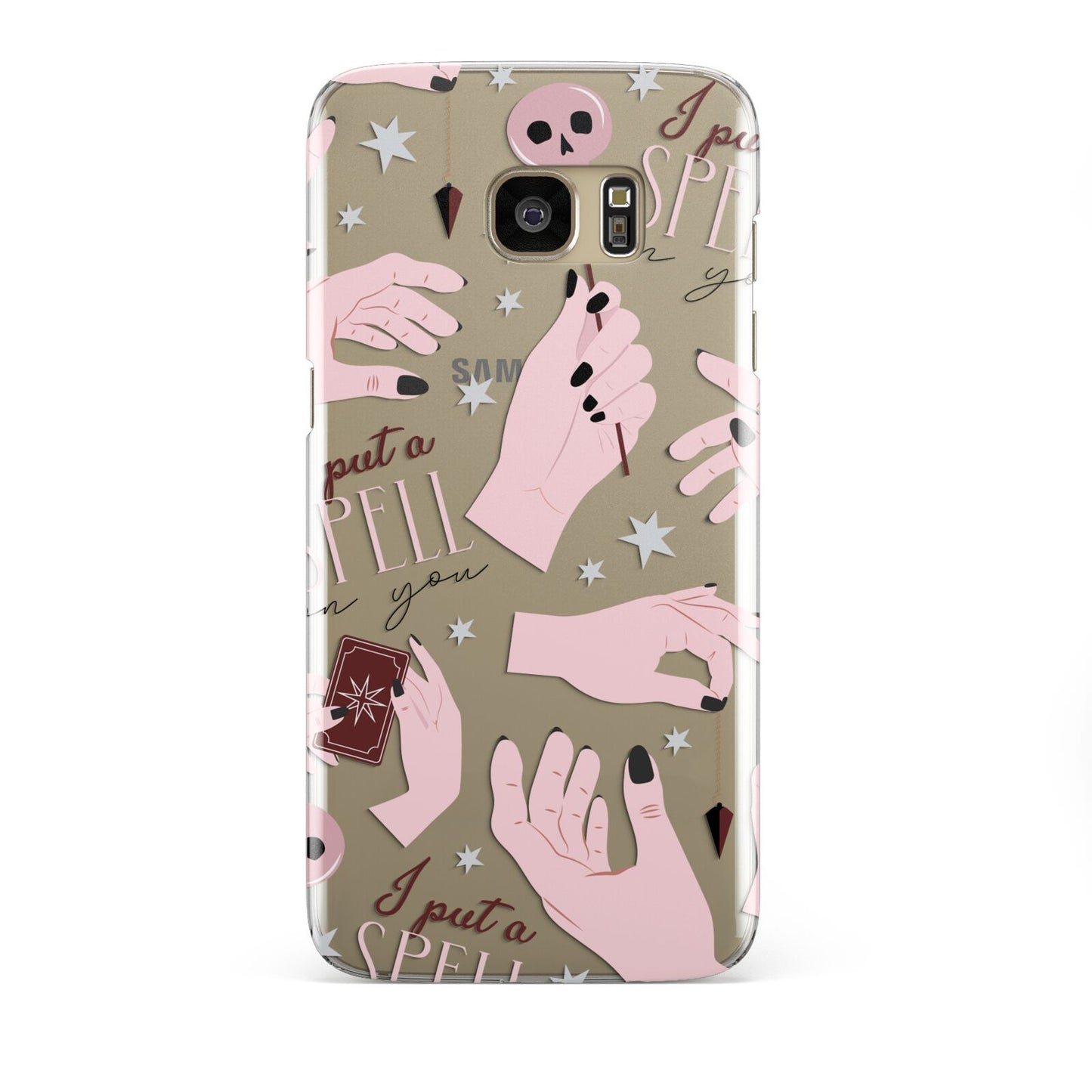 Witches Hands and Tarot Cards Samsung Galaxy S7 Edge Case