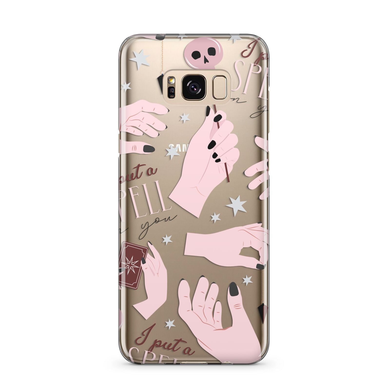 Witches Hands and Tarot Cards Samsung Galaxy S8 Plus Case