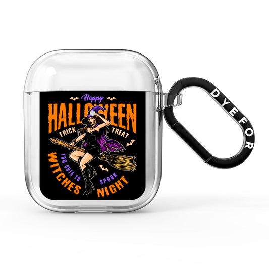 Witches Night AirPods Clear Case