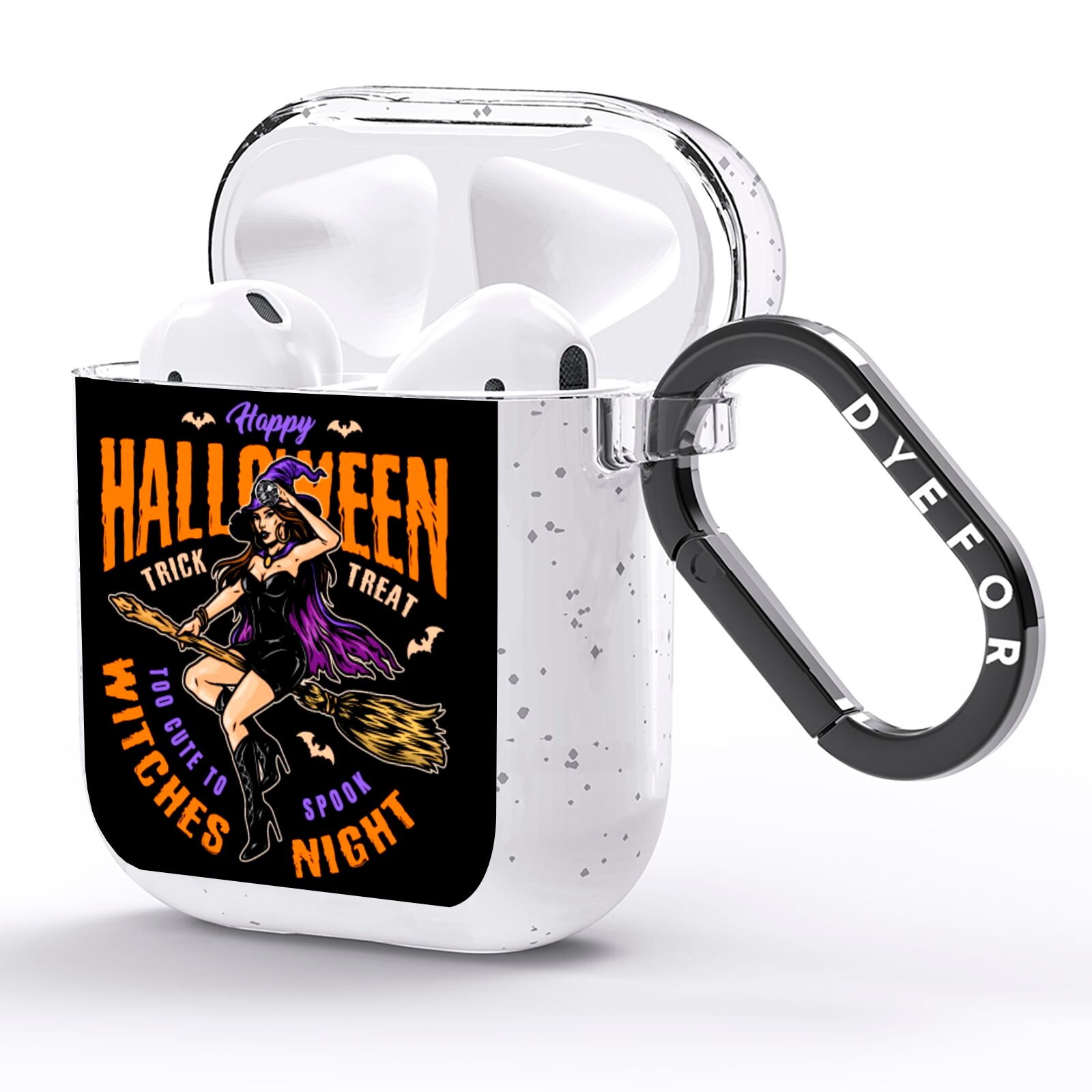 Witches Night AirPods Glitter Case Side Image
