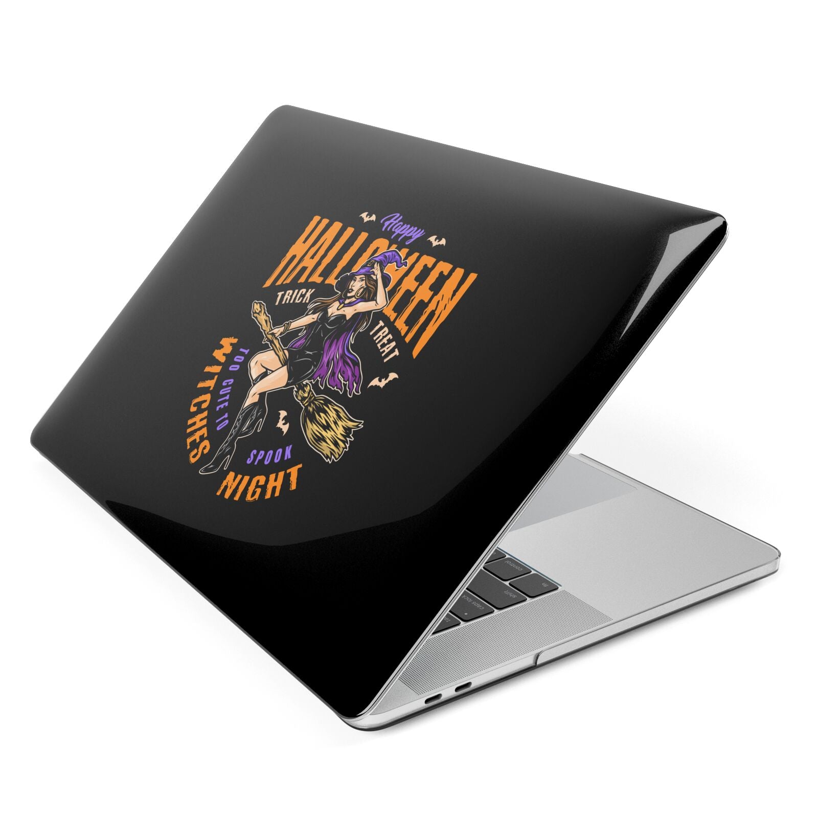 Witches Night Apple MacBook Case Side View