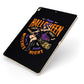 Witches Night Apple iPad Case on Gold iPad Side View