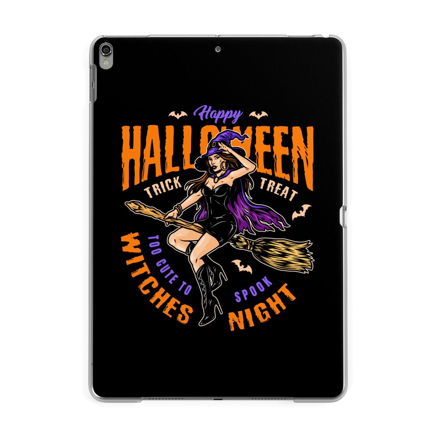 Witches Night Apple iPad Grey Case
