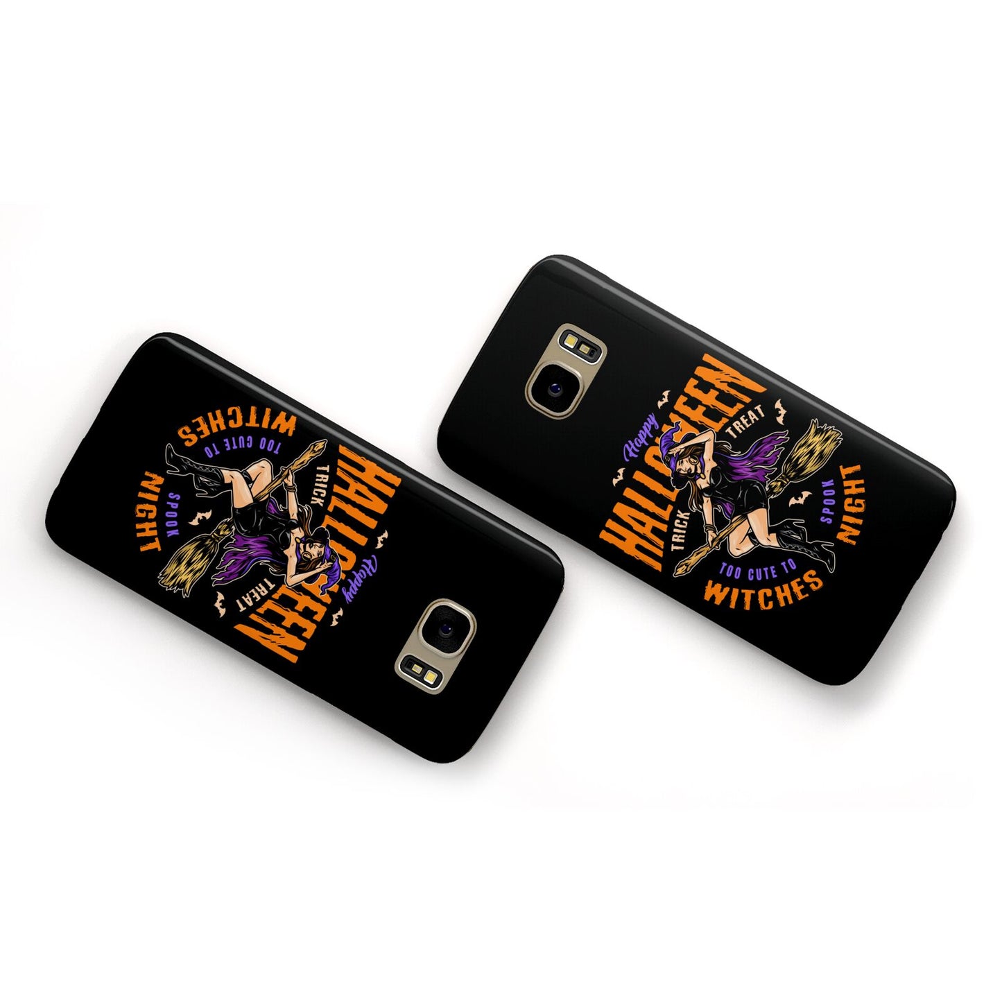 Witches Night Samsung Galaxy Case Flat Overview