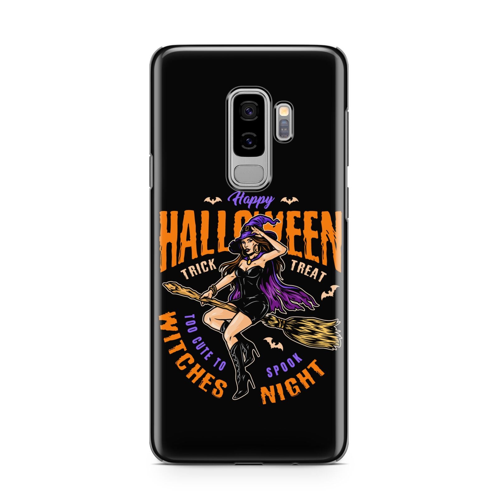 Witches Night Samsung Galaxy S9 Plus Case on Silver phone