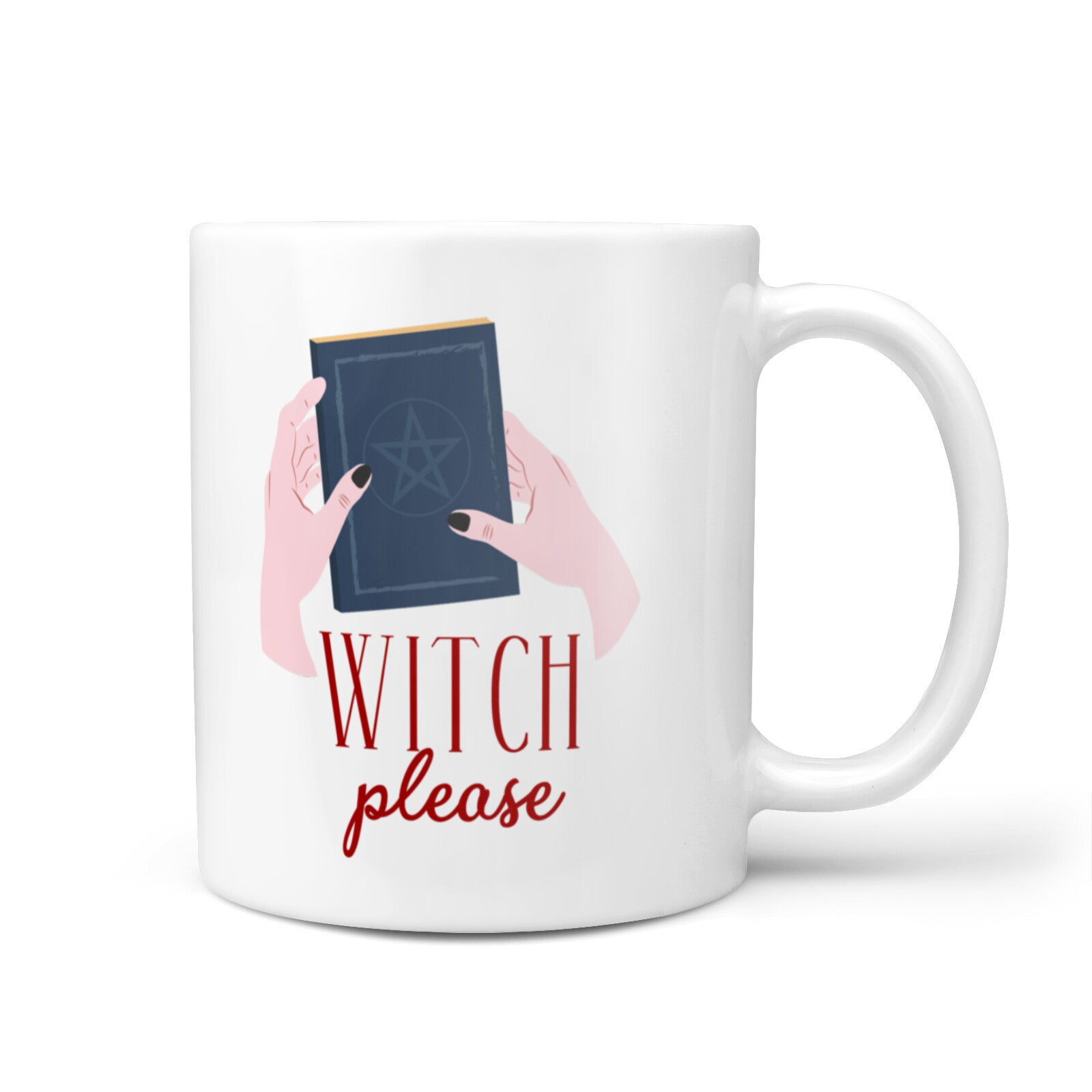 Witty Witch Illustration 10oz Mug