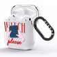 Witty Witch Illustration AirPods Clear Case Side Image