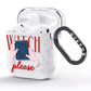 Witty Witch Illustration AirPods Glitter Case Side Image