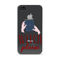 Witty Witch Illustration Apple iPhone 4s Case