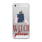 Witty Witch Illustration Apple iPhone 5 Case