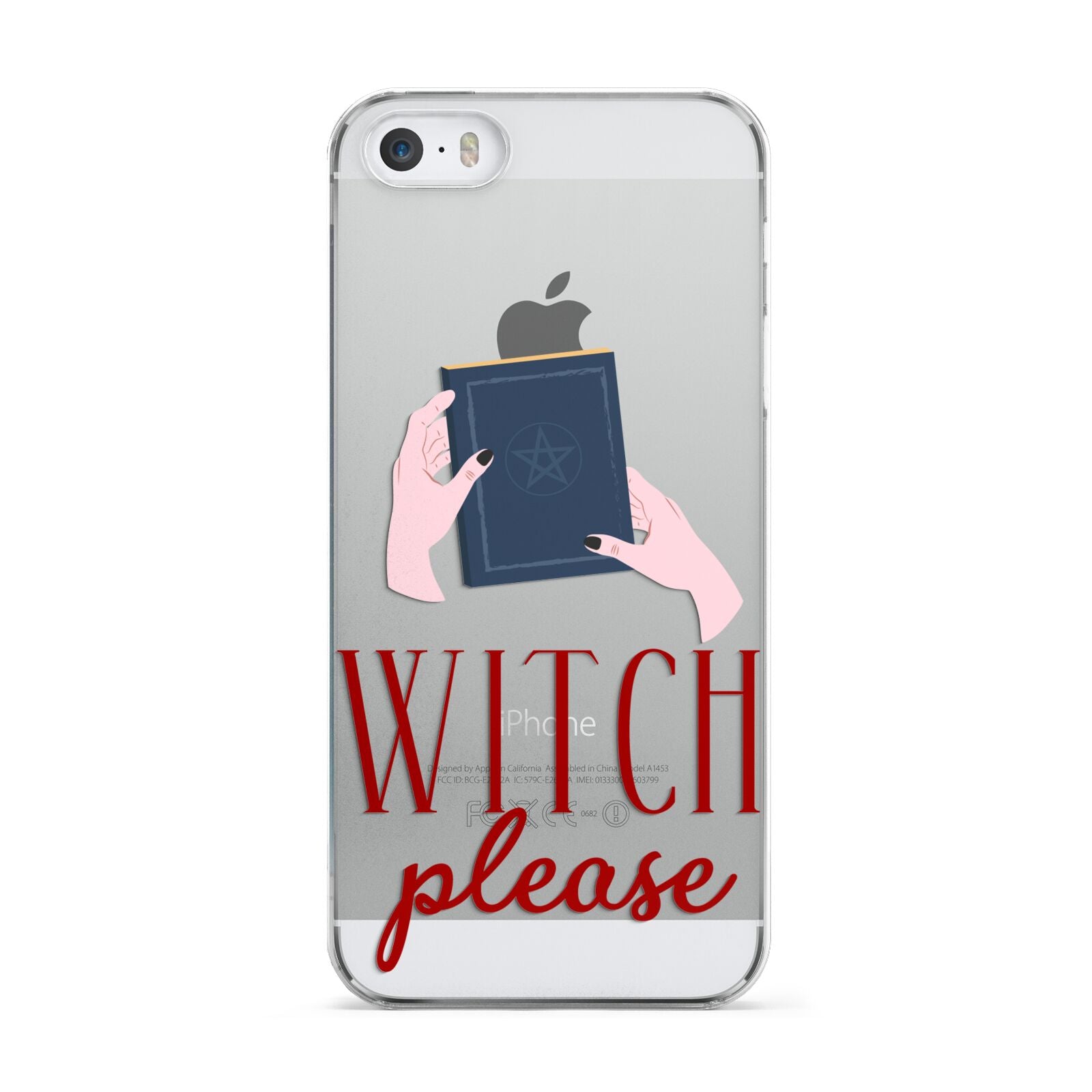 Witty Witch Illustration Apple iPhone 5 Case