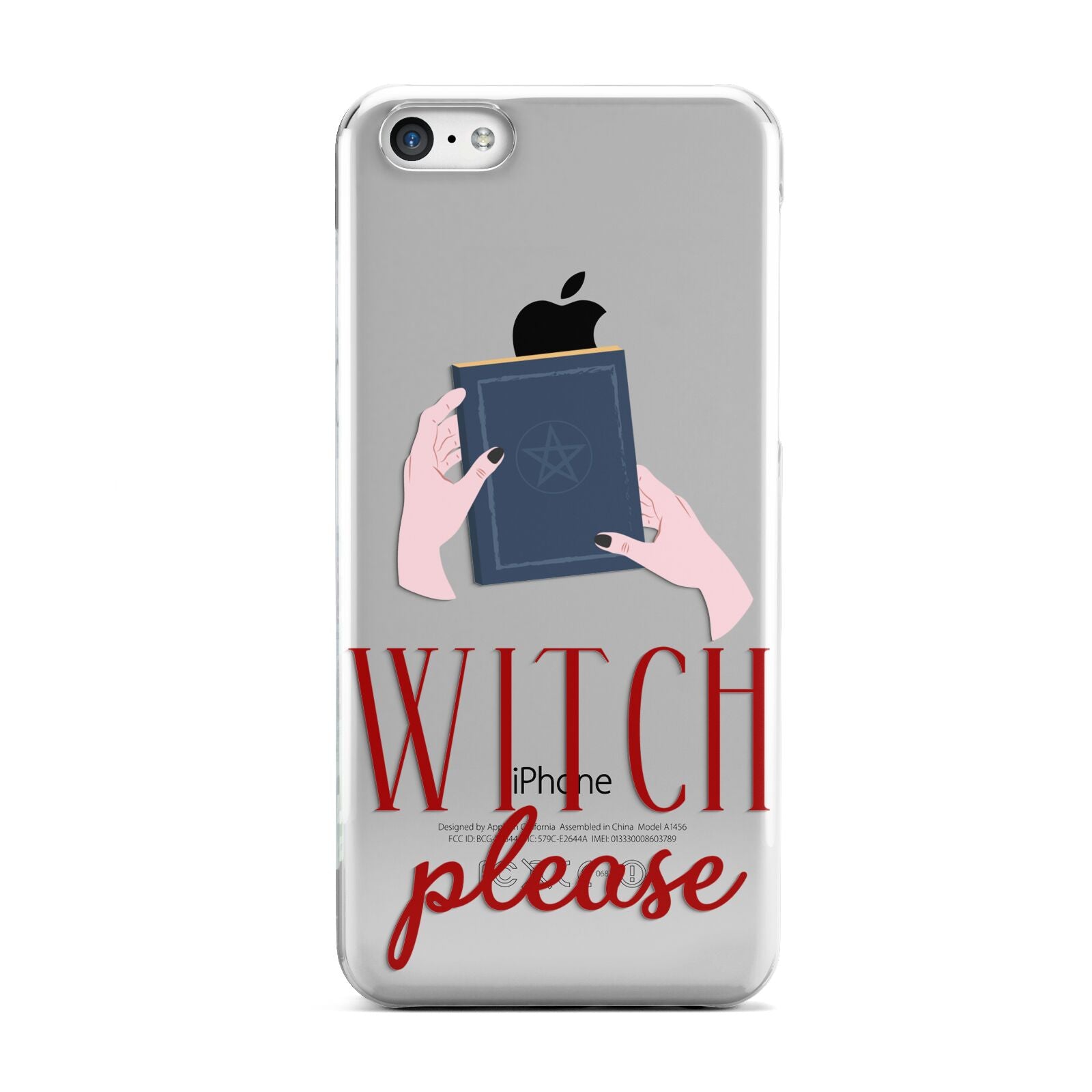 Witty Witch Illustration Apple iPhone 5c Case