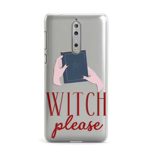 Witty Witch Illustration Nokia Case