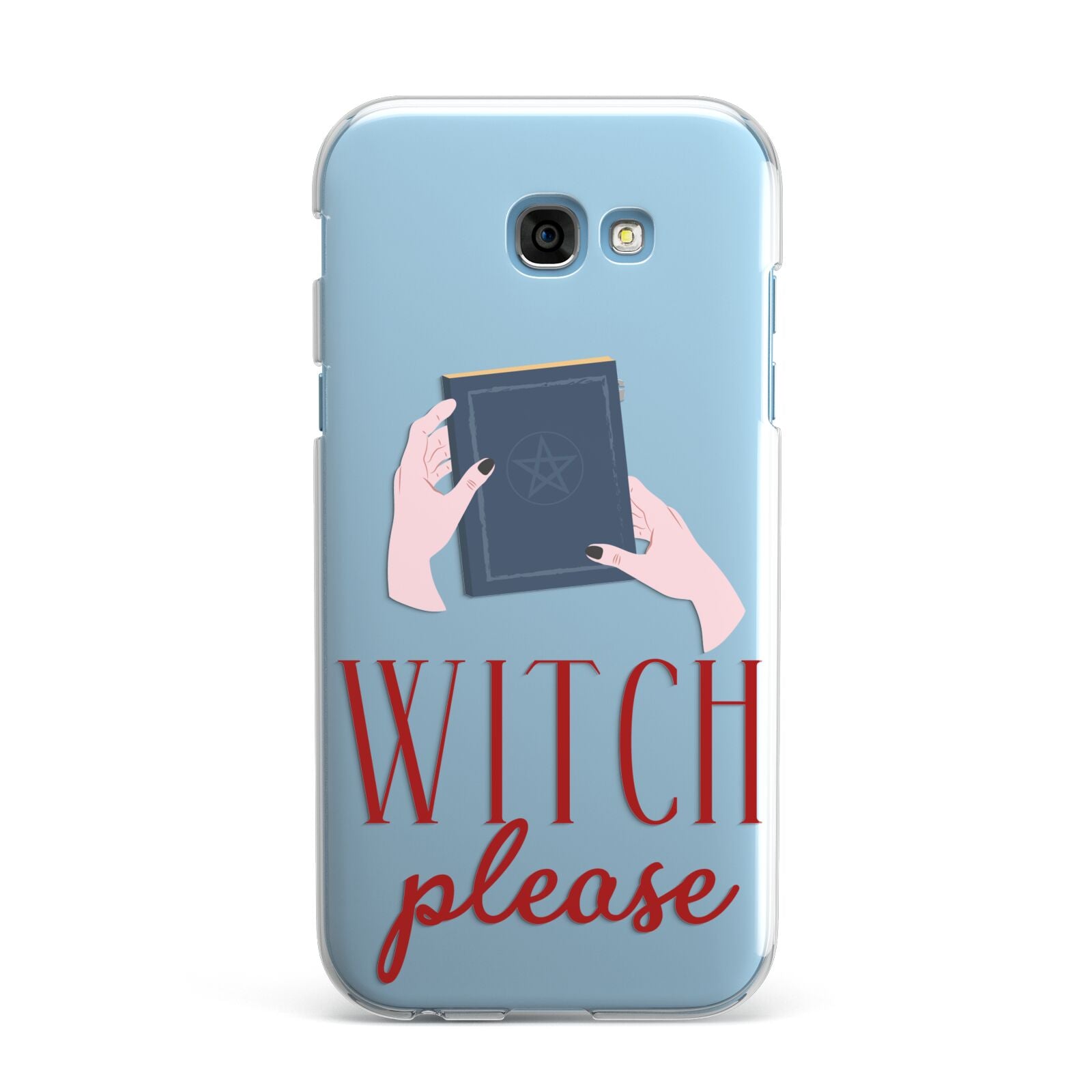 Witty Witch Illustration Samsung Galaxy A7 2017 Case