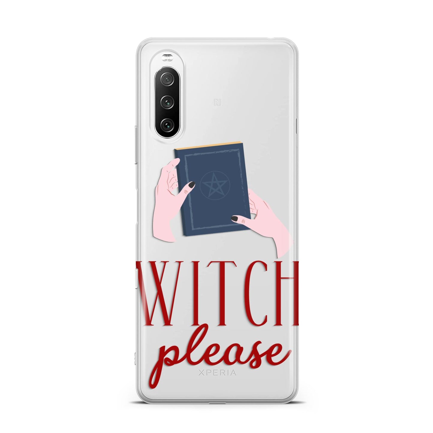 Witty Witch Illustration Sony Xperia 10 III Case